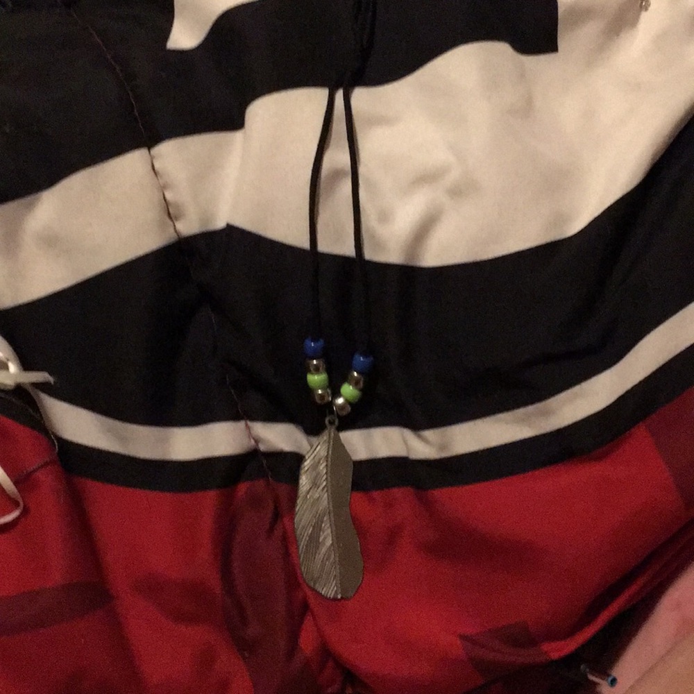 Feather necklace